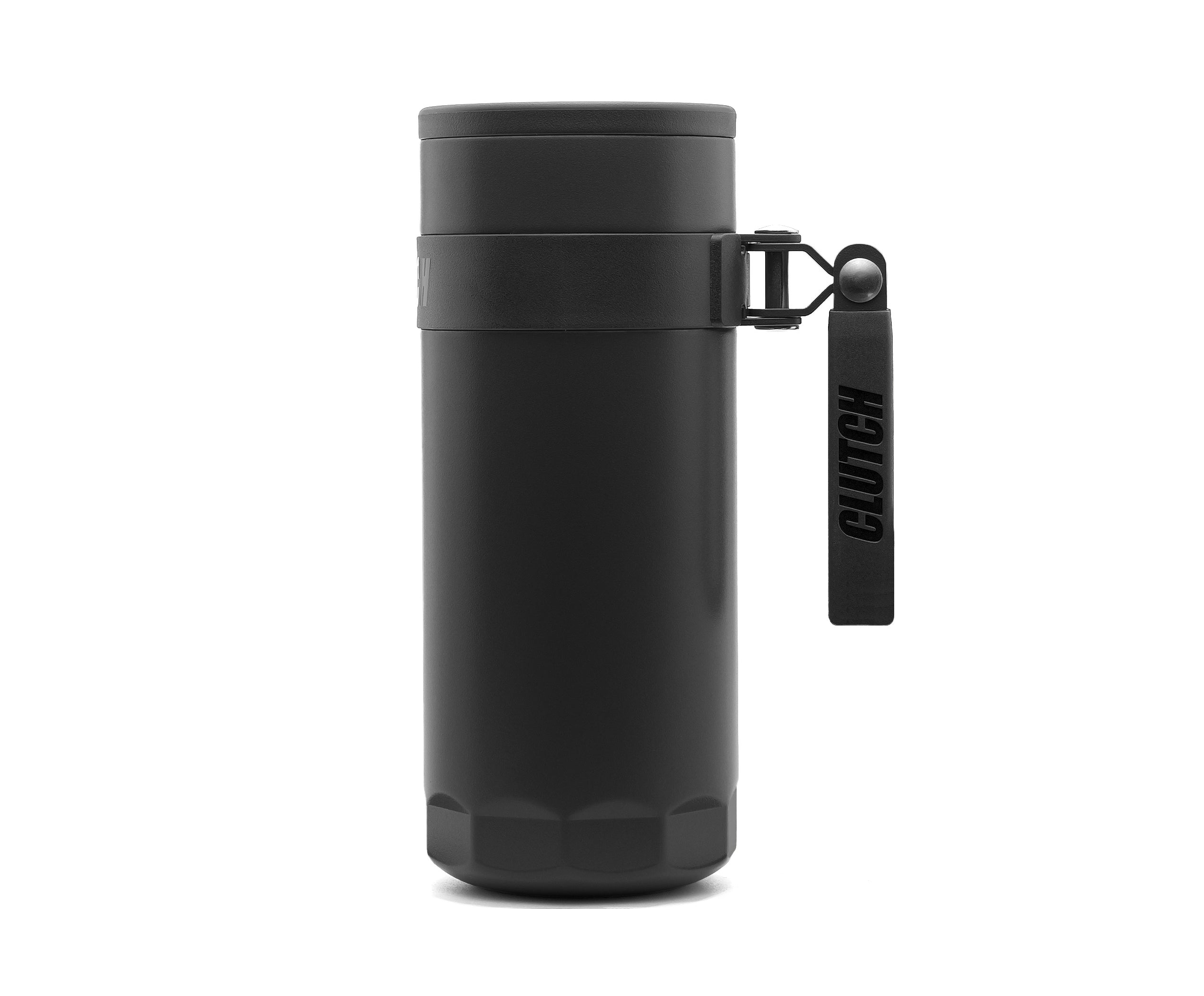 Stealth Matte Black 20oz Tumbler Side Profile